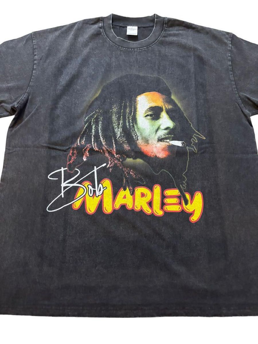 BOB MARLEY ボブ マーリー レゲエ ラップ Tシャツ ブラック XL BOB MARLEY ボブ マーリー レゲエ ラップ Tシャツ ブラック XL