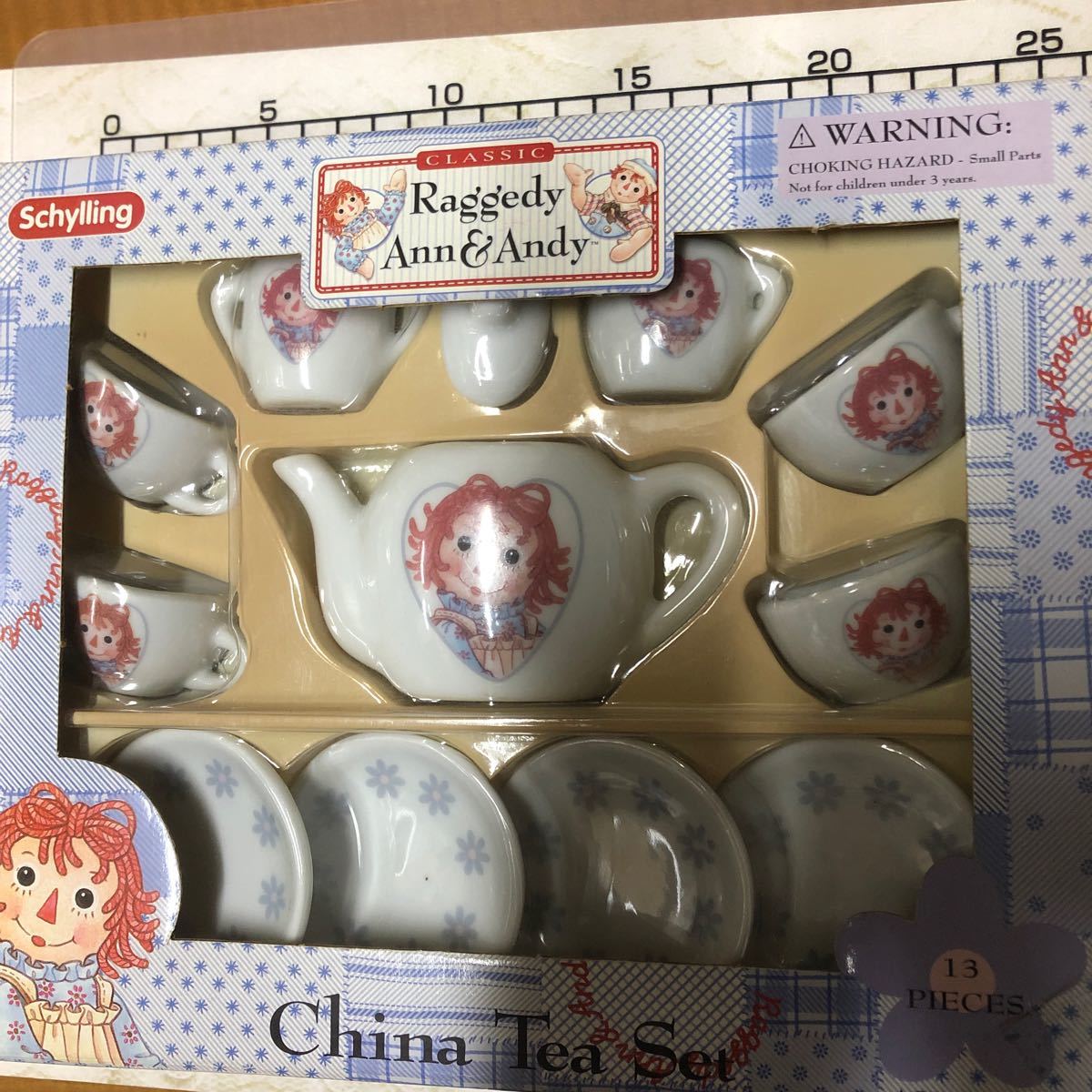 お小さなティセットRaggedy Ann &Andy China Tea Set