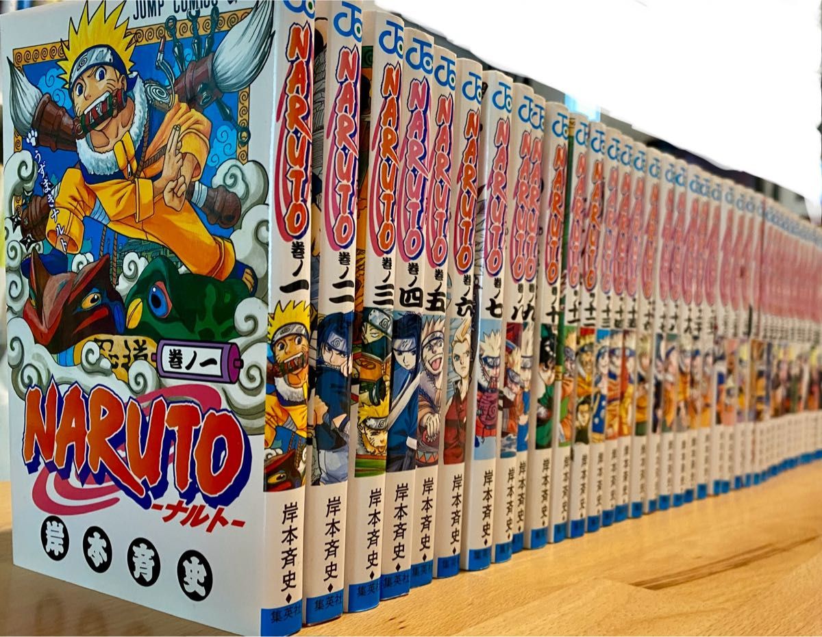 NARUTO全巻+外伝+秘伝・在の書 NARUTO 1〜72巻+外伝1冊+秘伝・在の書全巻セット全74冊