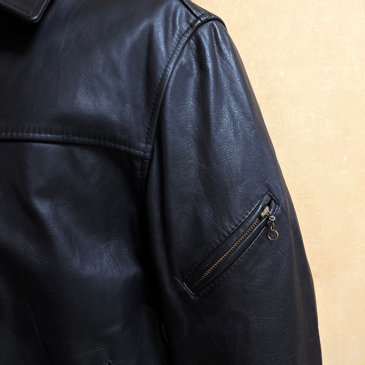 Timberland / ティンバーランド ジップアップ レザージャケット Timberland / ティンバーランド ジップアップ レザージャケット