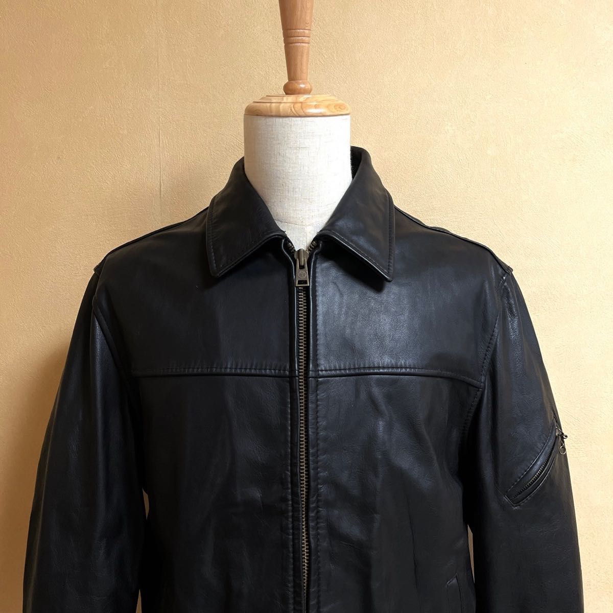 Timberland / ティンバーランド ジップアップ レザージャケット Timberland / ティンバーランド ジップアップ レザージャケット
