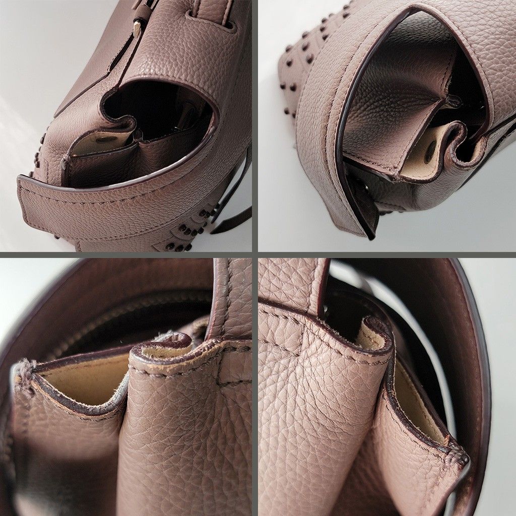 TOD'Sトッズウェーブ バッグ 2WAY ショルダーバッグ TOD'Sトッズウェーブ バッグ 2WAY ショルダーバッグ