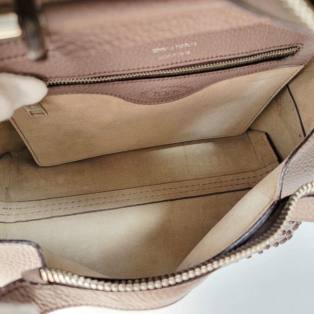 TOD'Sトッズウェーブ バッグ 2WAY ショルダーバッグ TOD'Sトッズウェーブ バッグ 2WAY ショルダーバッグ