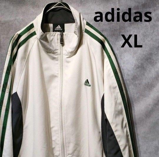 adidas y2k ナイロンジャケット y2k adidas】ナイロンジャケット 希少 カラー 人気 好配色 XL