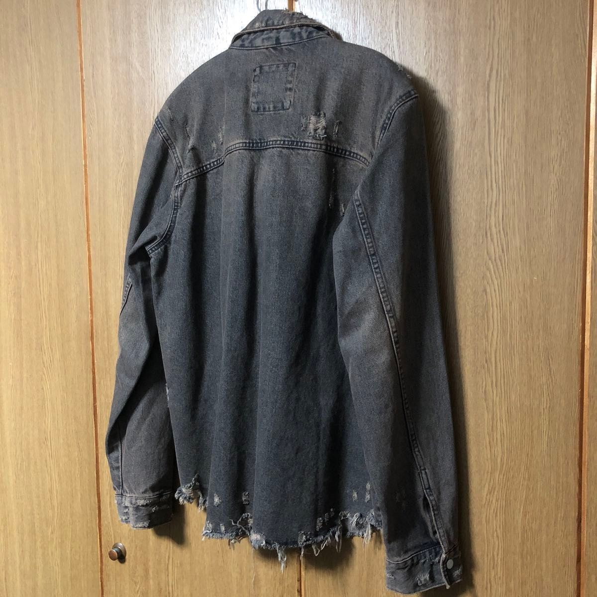 4/9 値下げ【ZARA 】オーバーダイ デニムシャツジャケット 4/9 値下げ【ZARA 】オーバーダイ デニムシャツジャケット