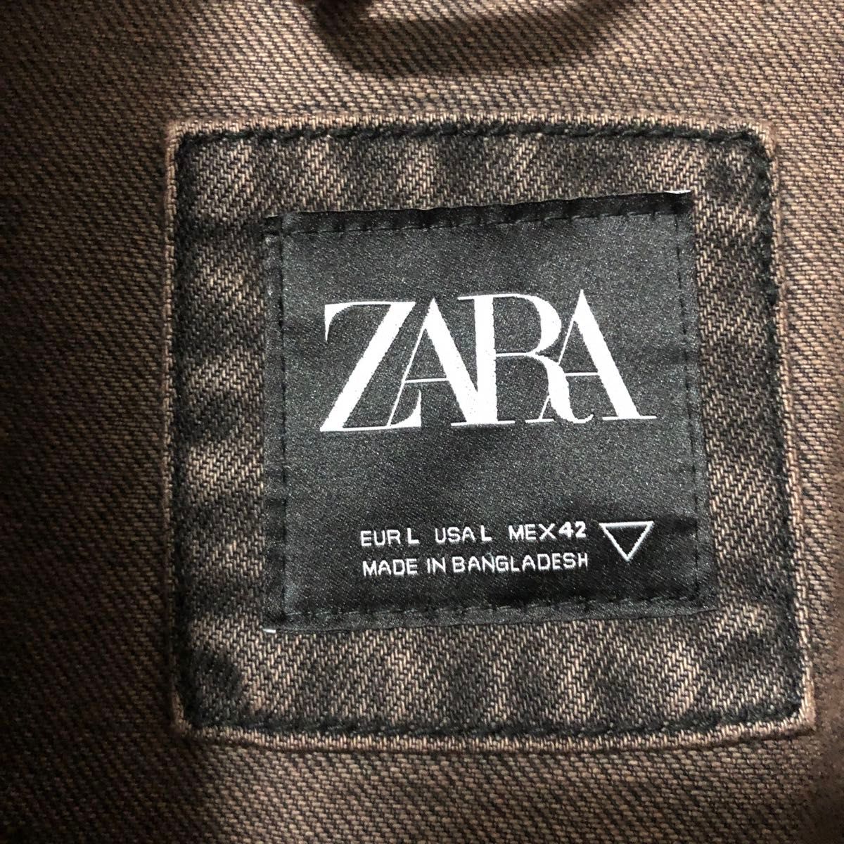 4/9 値下げ【ZARA 】オーバーダイ デニムシャツジャケット 4/9 値下げ【ZARA 】オーバーダイ デニムシャツジャケット
