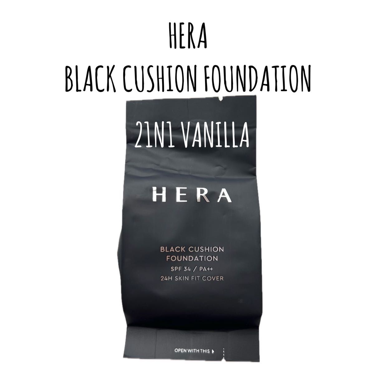HERA 】21N1 レフィル NEW ブラッククッションファンデーション HERA 】21N1 レフィル NEW ブラッククッションファンデーション