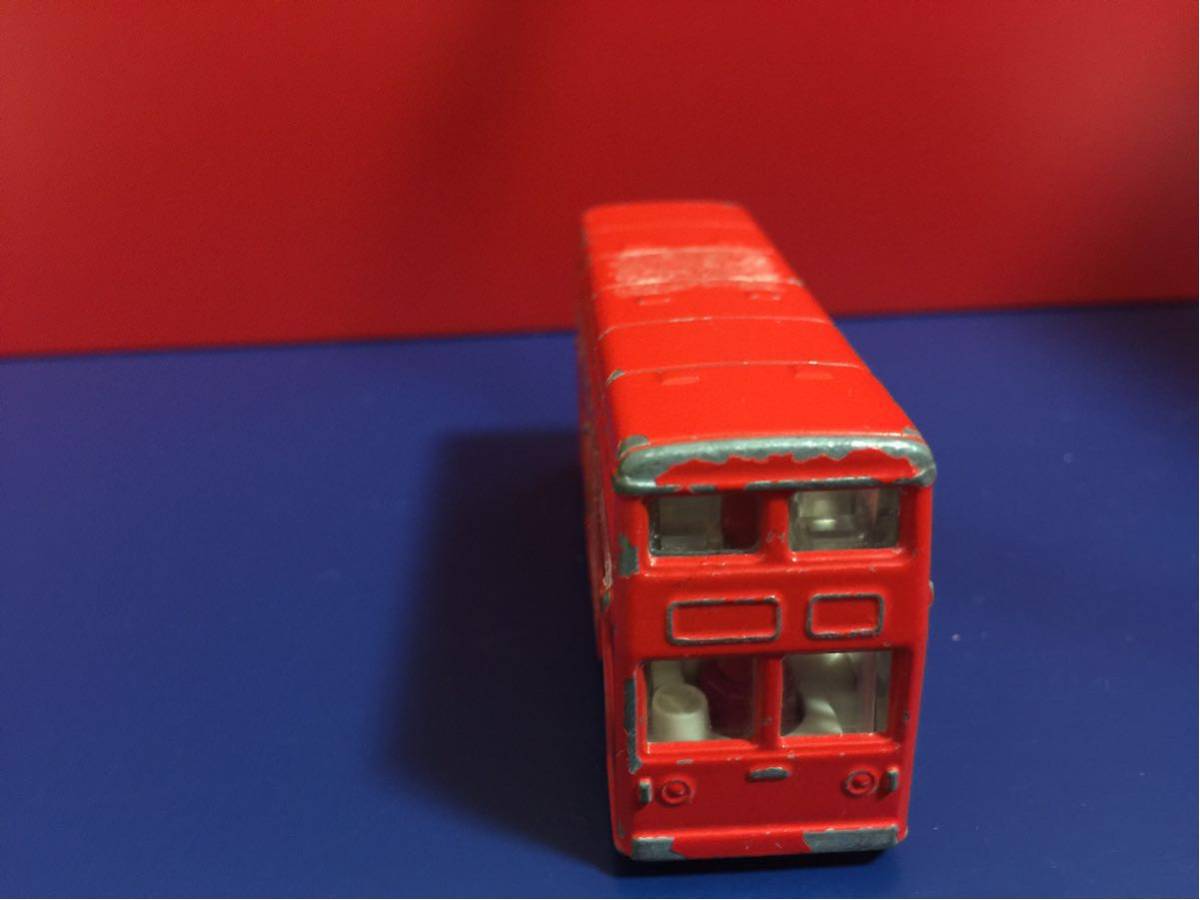 ジャンク★トミー★トミカ#95■2階建ロンドンバス 1977 ジャンク シール剥がれあり_画像2