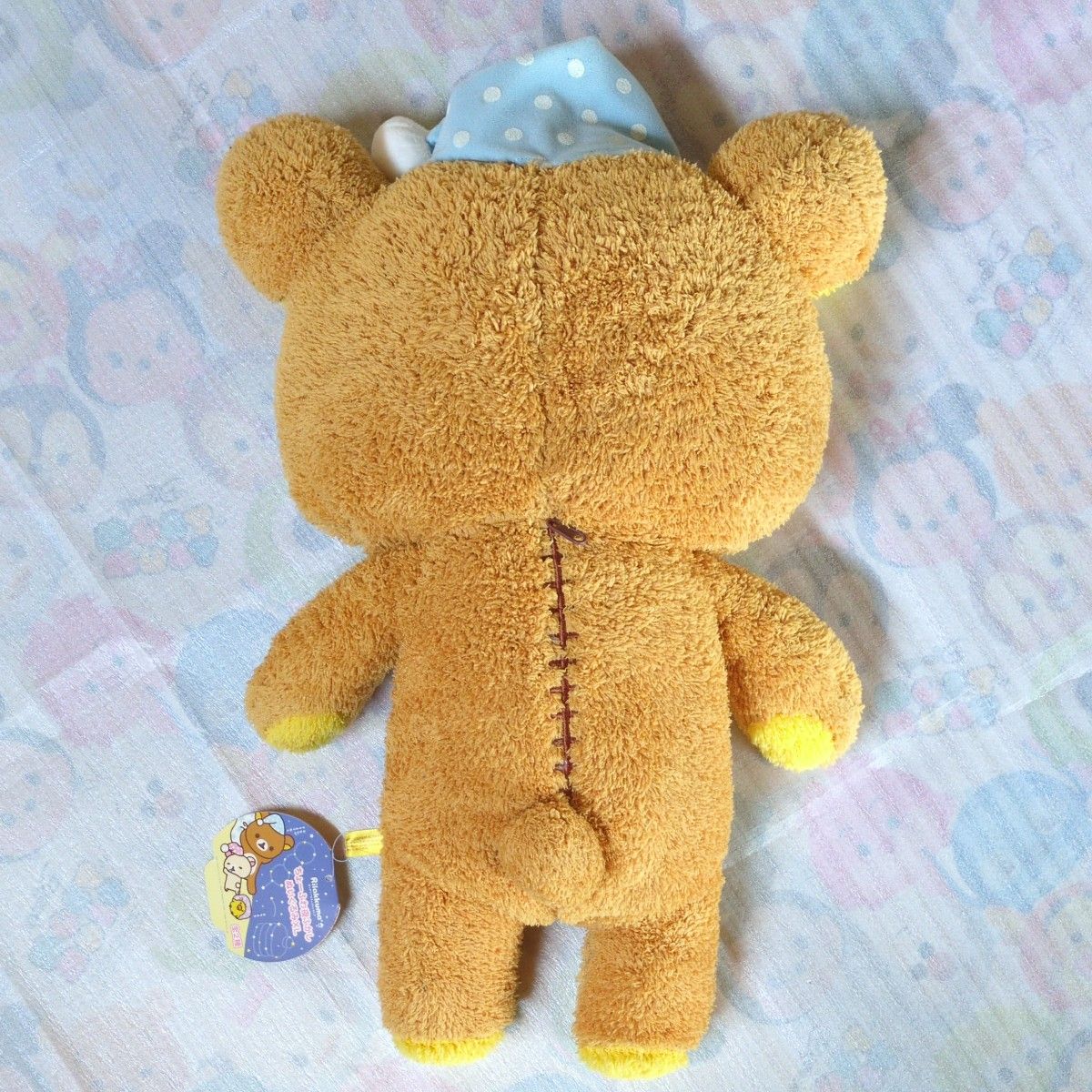 タグ付き リラックマ ちょーふわ夜ふかし ぬいぐるみXL タグ付き リラックマ ちょーふわ夜ふかし ぬいぐるみXL