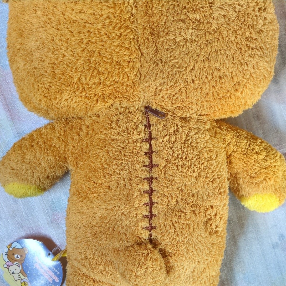 タグ付き リラックマ ちょーふわ夜ふかし ぬいぐるみXL タグ付き リラックマ ちょーふわ夜ふかし ぬいぐるみXL