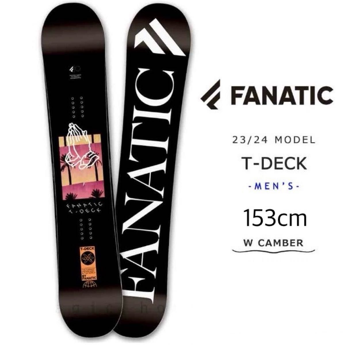 美品 FANATIC(ファナティック) 23-24T-DECK 153cm