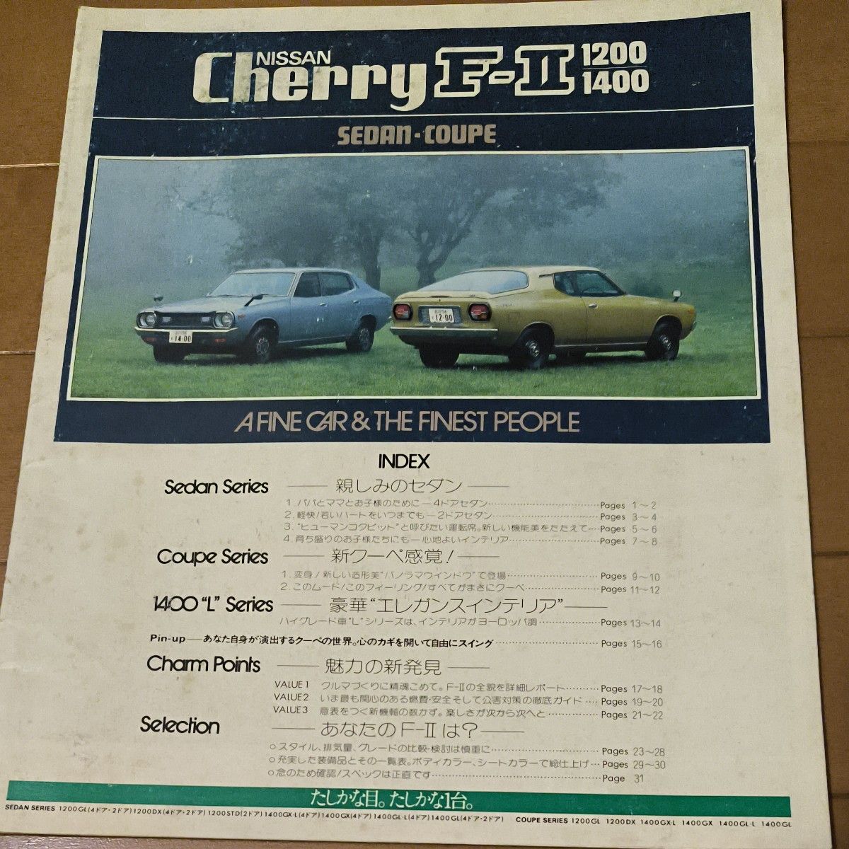 日産CherryF−Ⅱ 1200/1400 セダン/クーペ 旧車 ニッサン 日産CherryF−Ⅱ 1200/1400 セダン/クーペ 旧車 ニッサン