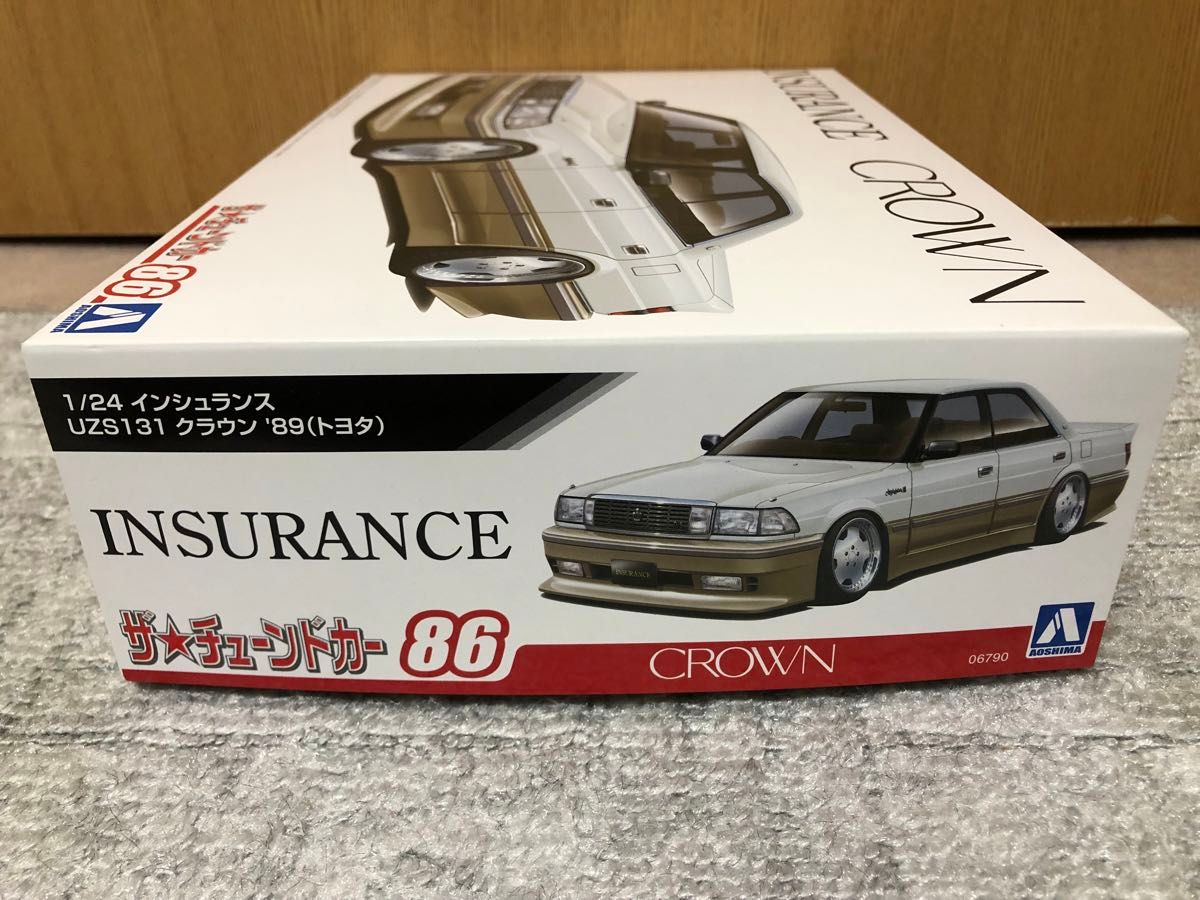 1/24 インシュランス UZS131 クラウン '89 トヨタ 未組立品 1/24 インシュランス UZS131 クラウン '89 トヨタ 未組立品