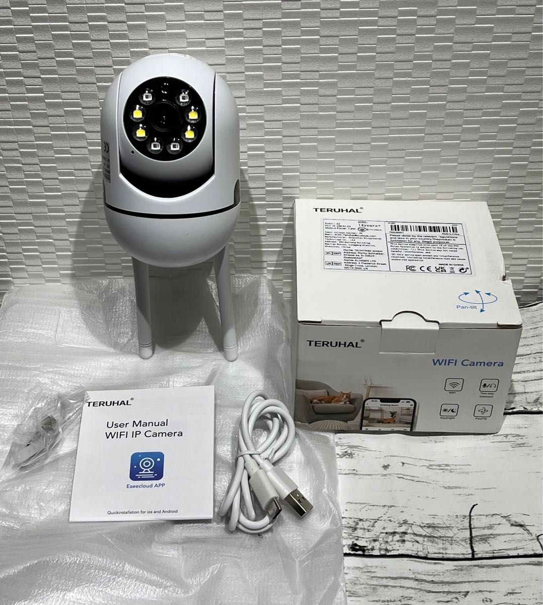 TERUHAL WIFI Camera 防犯カメラ セキュリティ 355°|Yahoo TERUHAL WIFI Camera 防犯カメラ セキュリティ 355°|Yahoo