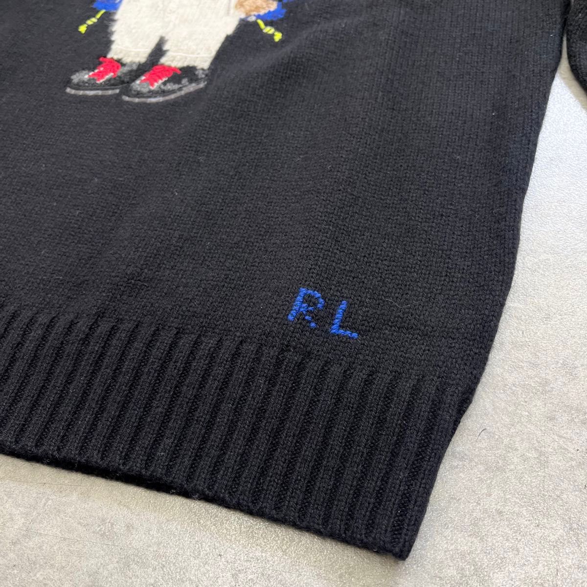 希少 新品未使用タグ付き ポロ ラルフローレン ポロベア ニット 希少 新品未使用タグ付き ポロ ラルフローレン ポロベア ニット