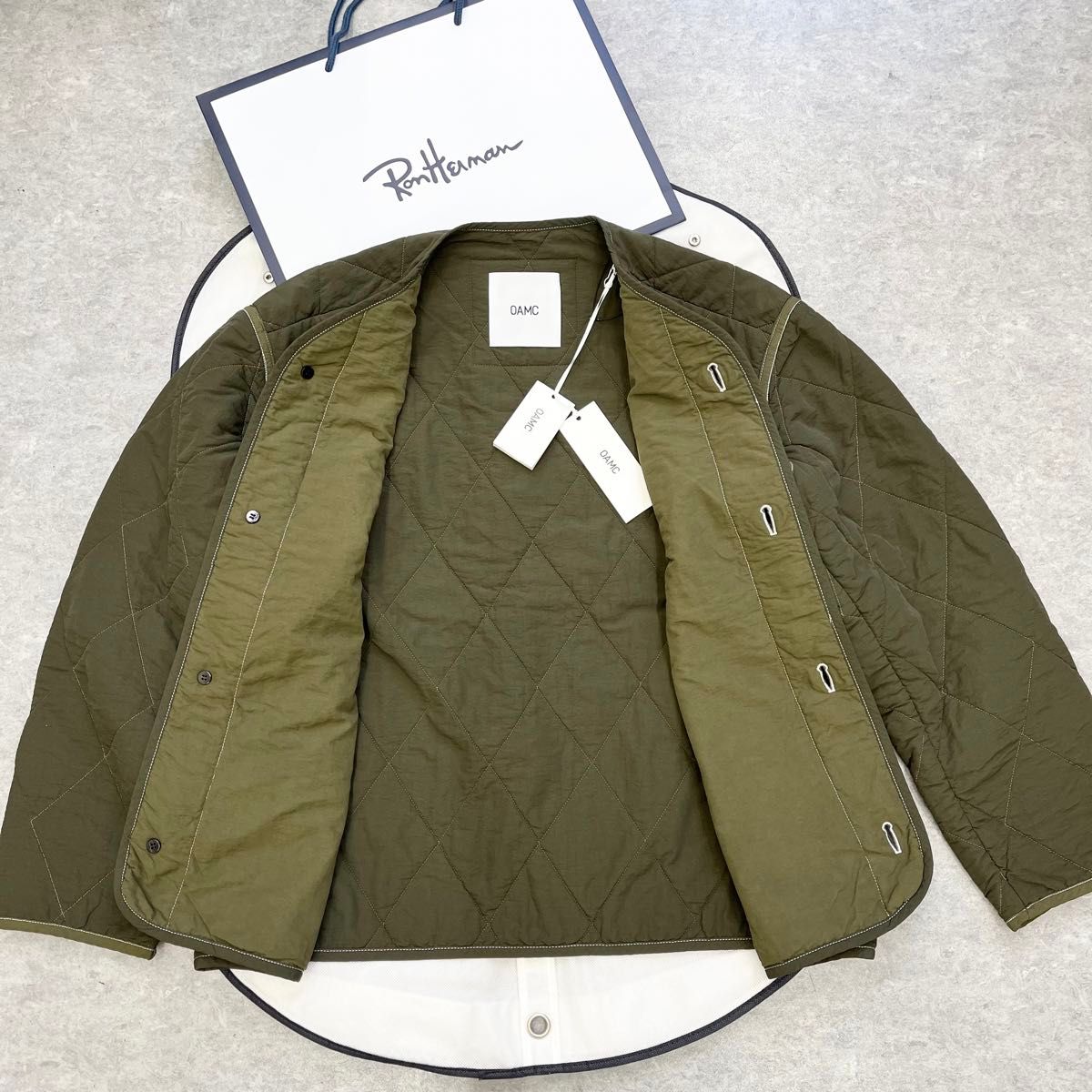 希少 新品未使用 ロンハーマン OAMC Combat Liner Jacket|Yahoo 希少 新品未使用 ロンハーマン OAMC Combat Liner Jacket|Yahoo