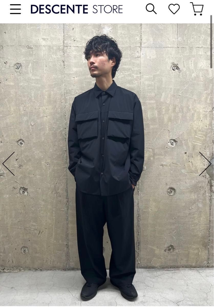 新品未使用】 DESCENTE ALLTERRAIN 中綿 シャツジャケット 新品未使用】 DESCENTE ALLTERRAIN 中綿 シャツジャケット