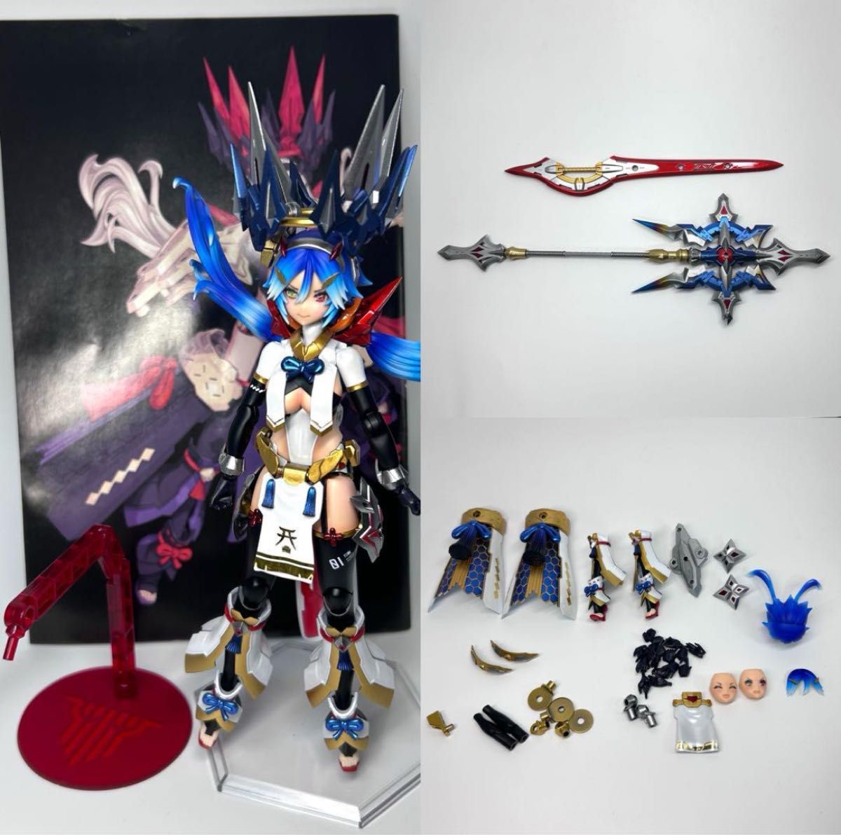 メガミデバイス 皇巫スサノヲ レガリア 塗装完成品 美少女 メガミデバイス 皇巫スサノヲ レガリア 塗装完成品 美少女