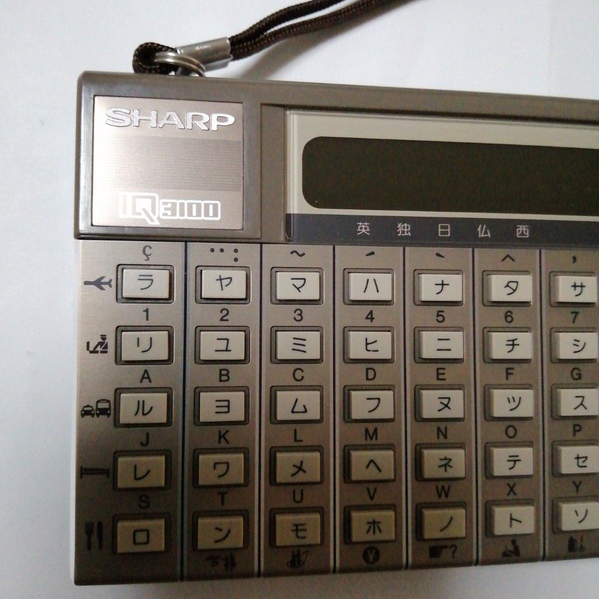 SHARP電訳機IQ3100 ジャンク品 昭和レトロ|Yahoo!フリマ(旧 SHARP電訳機IQ3100 ジャンク品 昭和レトロ|Yahoo!フリマ(旧