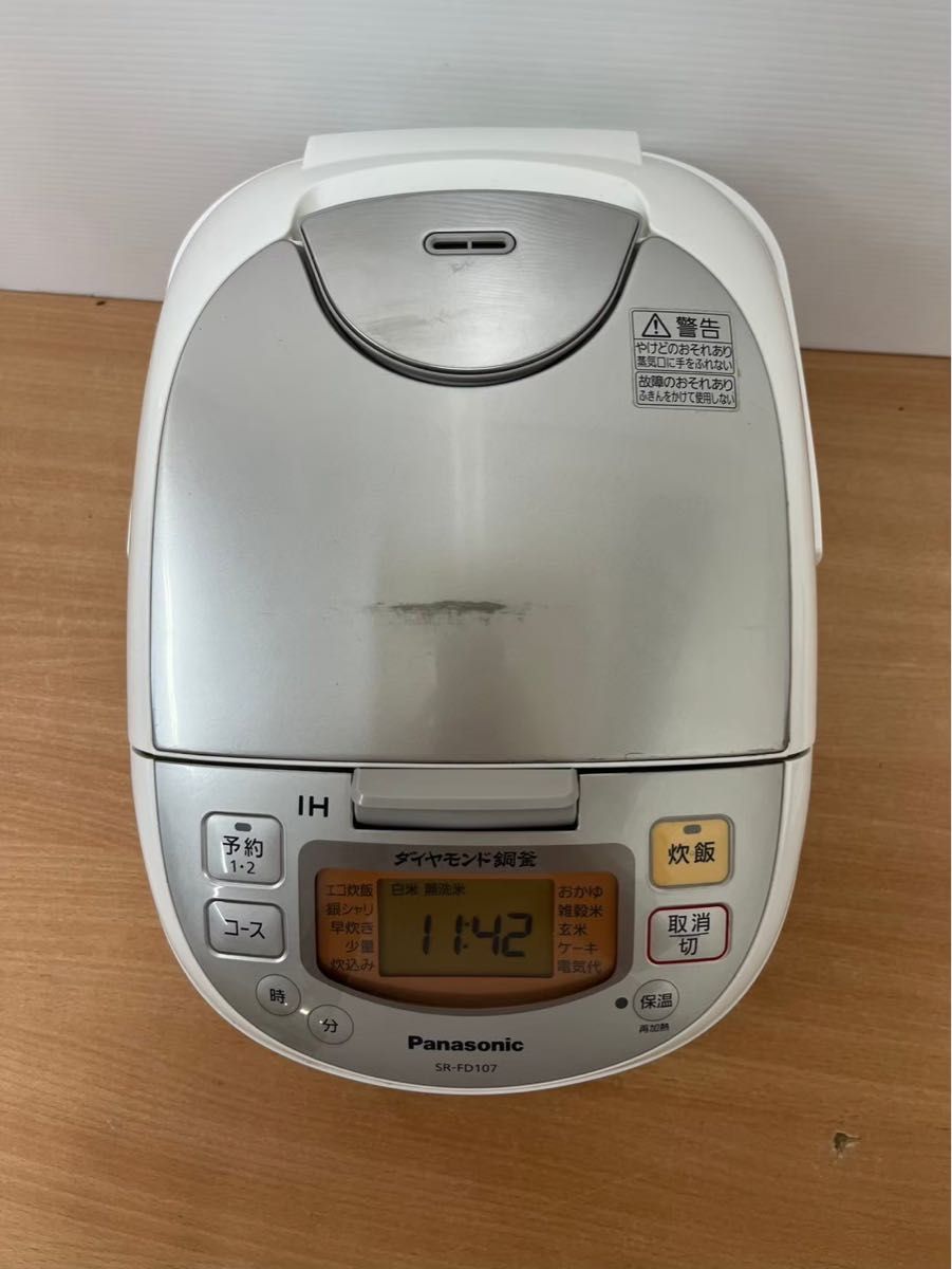 Panasonic IHジャー炊飯器 SR-FD107 2018年製|Yahoo!フリマ(旧 Panasonic IHジャー炊飯器 SR-FD107 2018年製|Yahoo!フリマ(旧