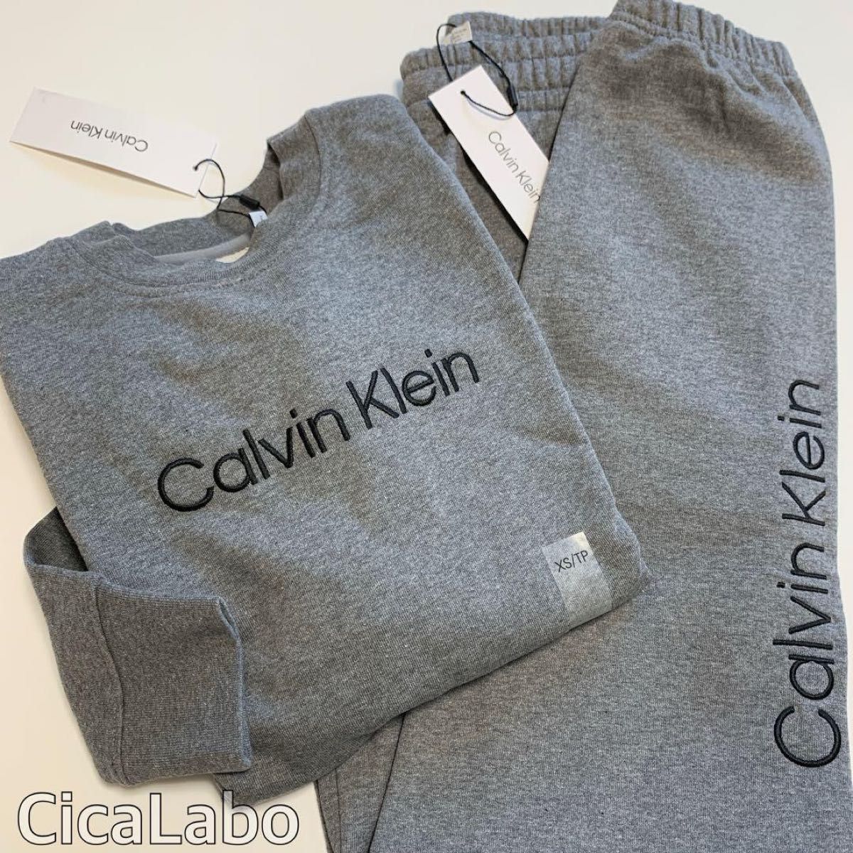 新品】カルバンクライン トレーナー スウェット セットアップ 新品】カルバンクライン トレーナー スウェット セットアップ