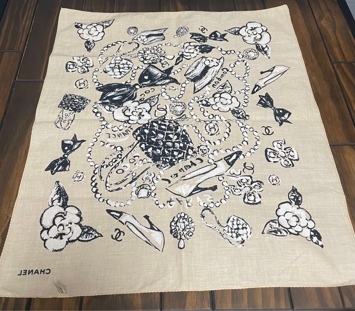レア シャネル CHANEL ハンカチ バンダナ カメリア マルチカラー レア シャネル CHANEL ハンカチ バンダナ カメリア マルチカラー