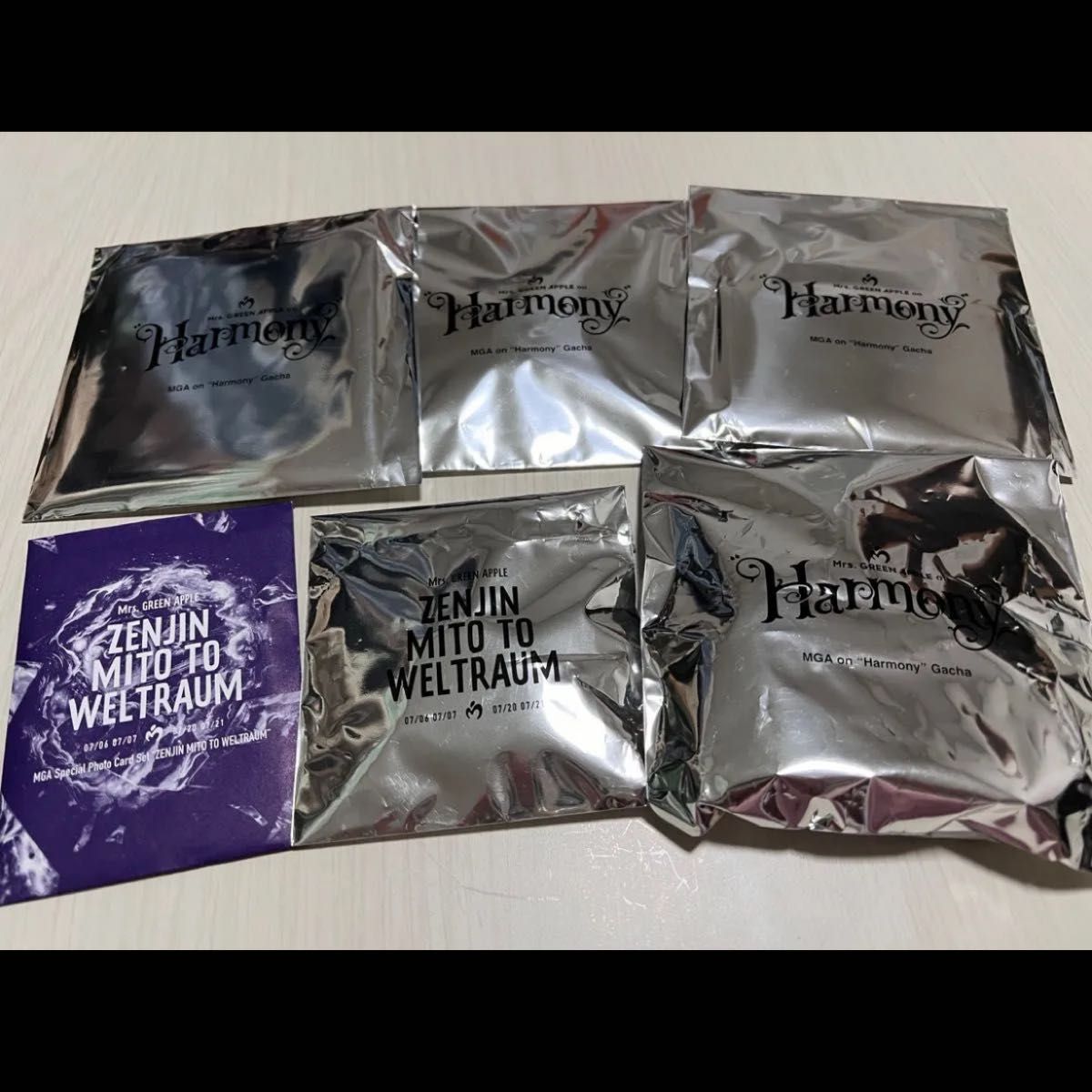 ミセスグリーンアップル グッズ ハーモニー ゼンジン くじ ミセスグリーンアップル グッズ ハーモニー ゼンジン くじ