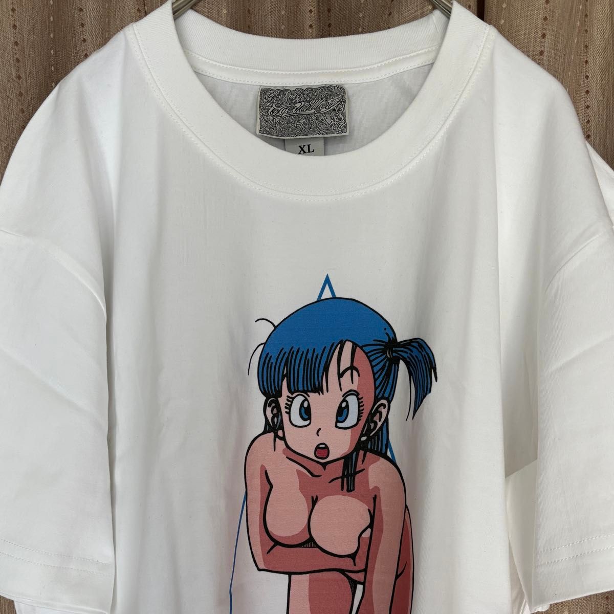 DRAGON BALL ブルマ Tシャツ ドラゴンボール アニメT 90s 白 DRAGON BALL ブルマ Tシャツ ドラゴンボール アニメT 90s 白