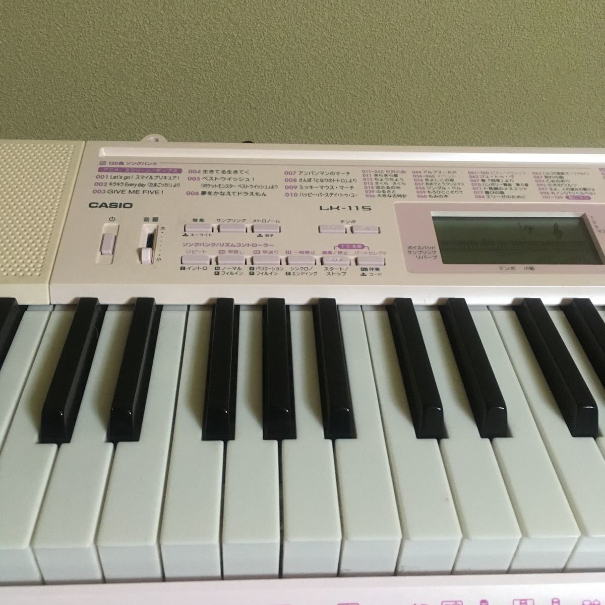 CASIO 光ナビゲーション LK-115 キーボード|Yahoo!フリマ(旧 CASIO 光ナビゲーション LK-115 キーボード|Yahoo!フリマ(旧