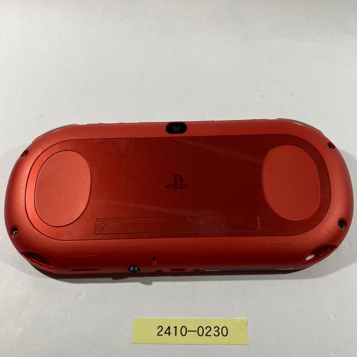 動作確認済】PlayStation Vita Wi-Fiモデル メタリック・レッド 動作確認済】PlayStation Vita Wi-Fiモデル メタリック・レッド