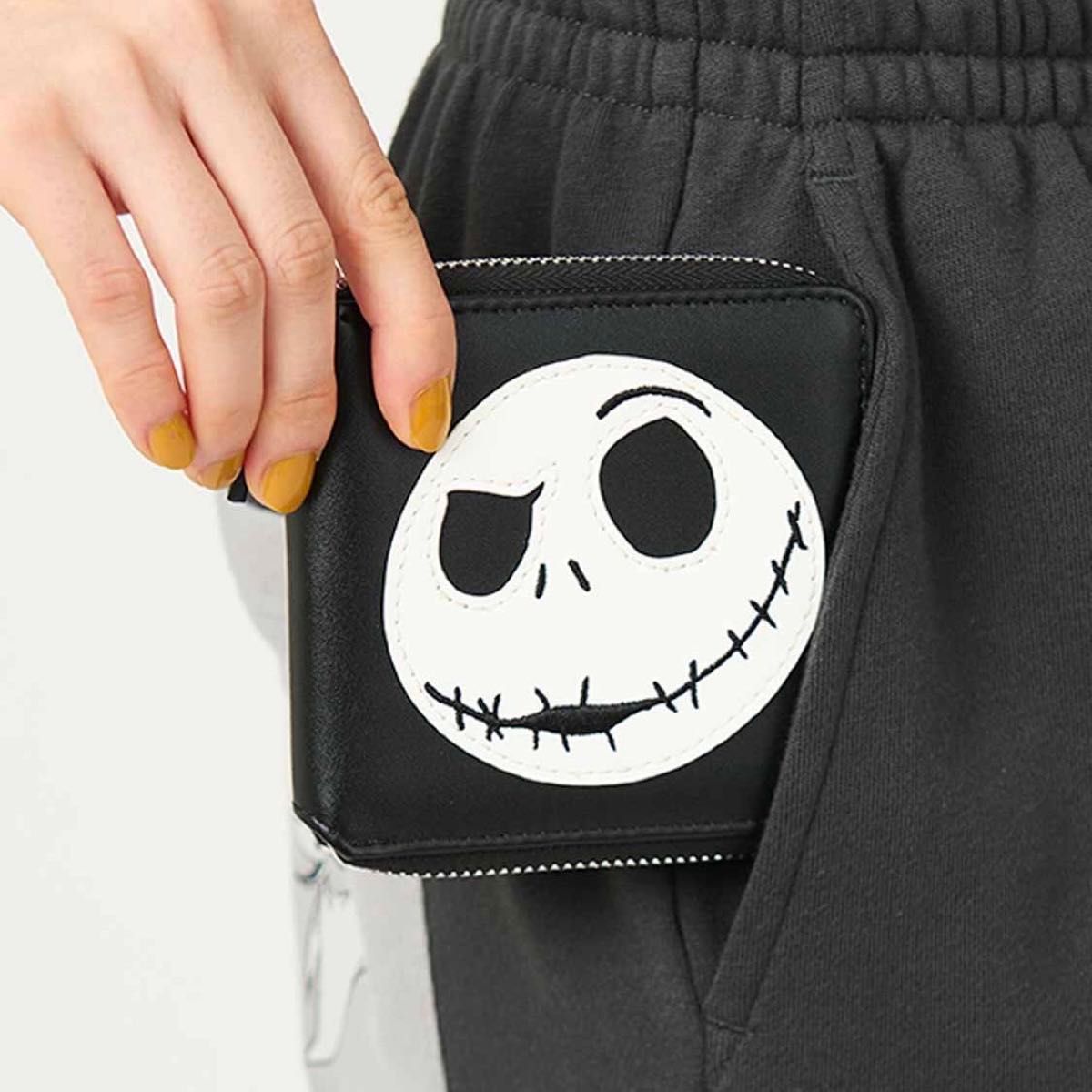 グラニフ ディズニー ナイトメア 財布 ジャック フェイス ジップウォレット グラニフ ナイトメア 財布 ジャック フェイス ジップウォレット