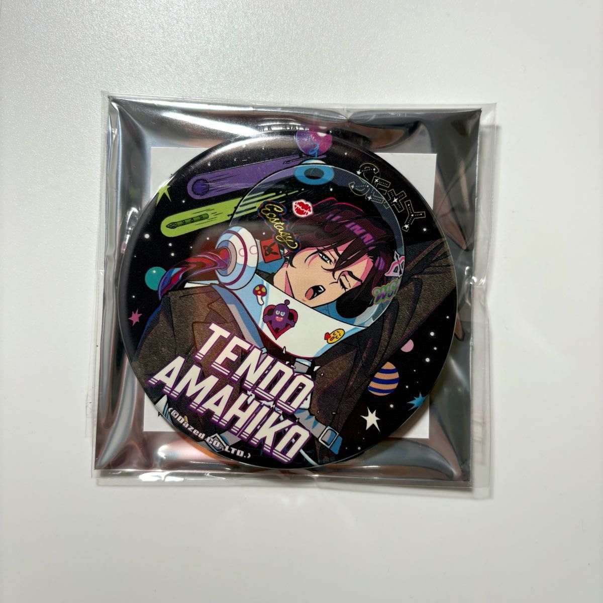カリスマ 3周年 缶バッジ 缶バッチ ピザパーティー 天堂天彦 カリスマ 3周年 缶バッジ 缶バッチ ピザパーティー 天堂天彦