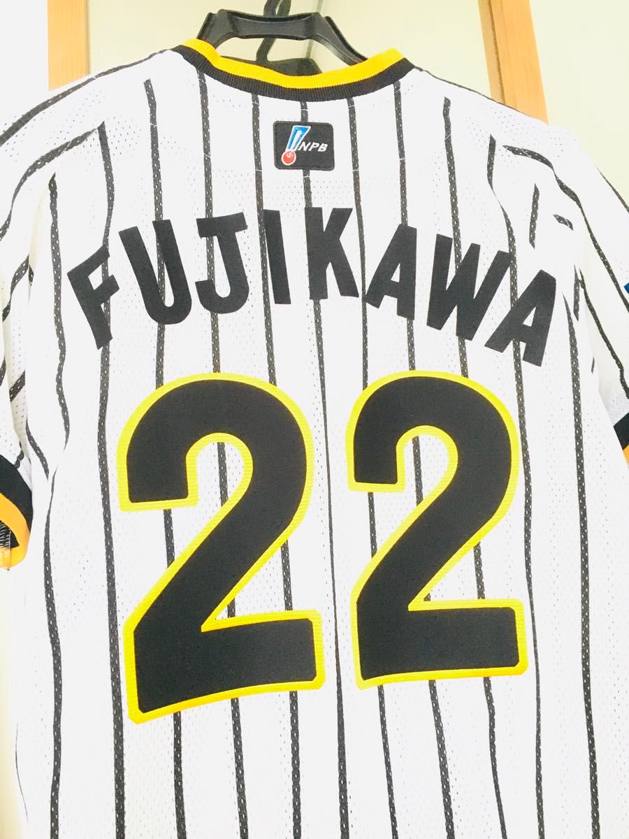 阪神タイガース ユニフォーム 復刻 メンズM 藤川投手 藤川球児 阪神タイガース ユニフォーム 復刻 メンズM 藤川投手 藤川球児