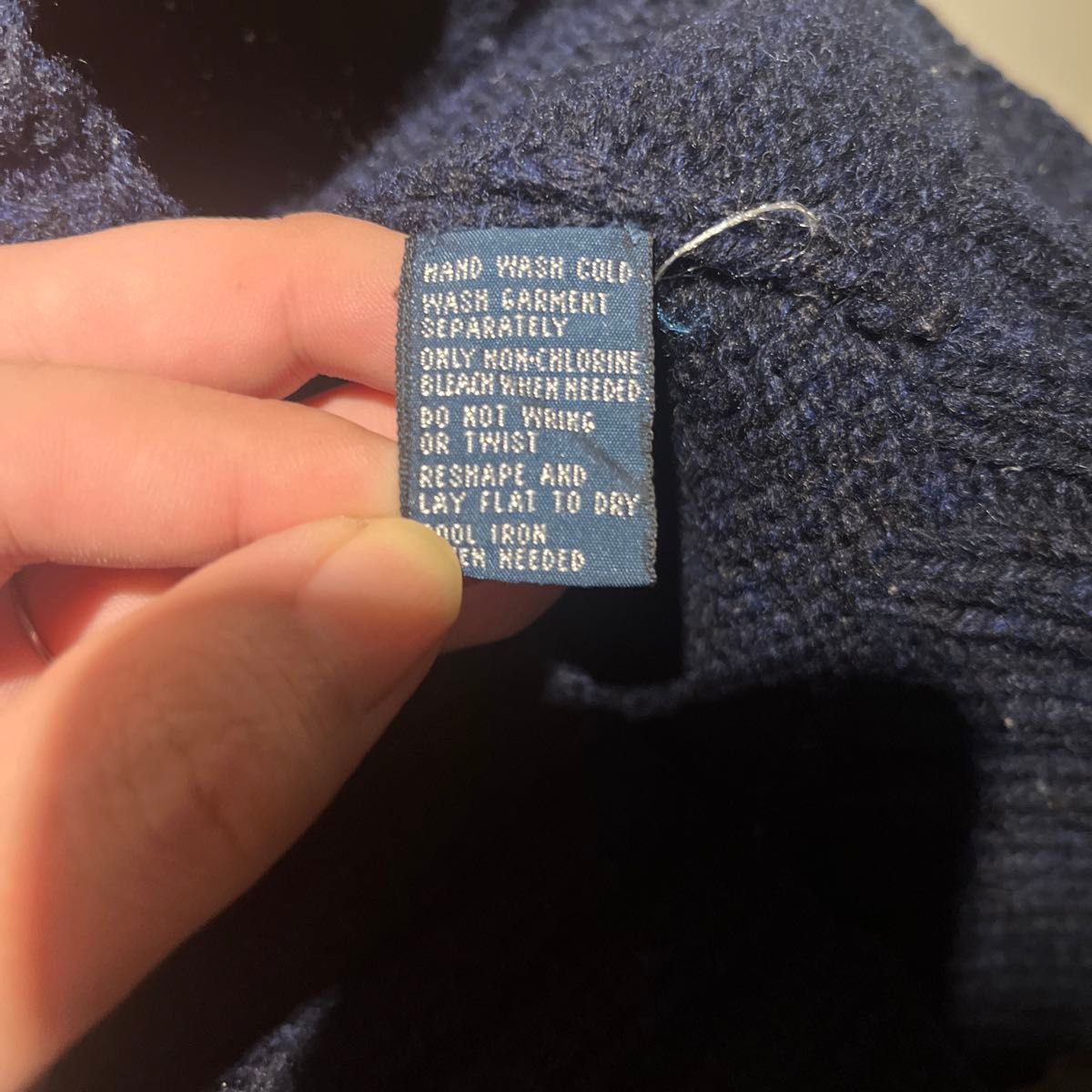 90s Ralph Lauren ラルフローレン スターニット ネイビー ニット 90s Ralph Lauren ラルフローレン スターニット ネイビー ニット