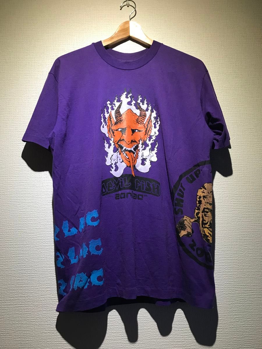 ZORLAC pushead パスヘッド ビンテージ Tシャツ Tシャツ ZORLAC pushead パスヘッド ビンテージ Tシャツ Tシャツ