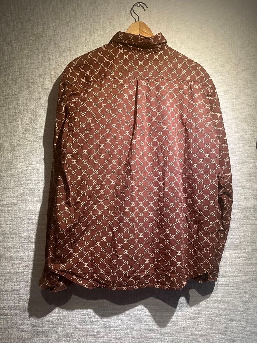 90s stussy old 長袖シャツ 総柄 長袖 シャツ モノグラム GUCCI 90s stussy old 長袖シャツ 総柄 長袖 シャツ モノグラム GUCCI