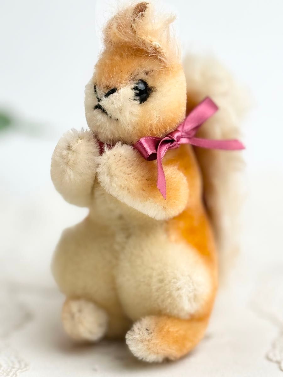 送料無料★シュタイフ★Possy Squirrel 14cm★リスのポッシー/りす/栗鼠★ビンテージ/アンティーク★Steiff 送料無料★シュタイフ★Possy Squirrel 14cm★リスのポッシー/りす/栗鼠★ビンテージ/アンティーク★Steiff