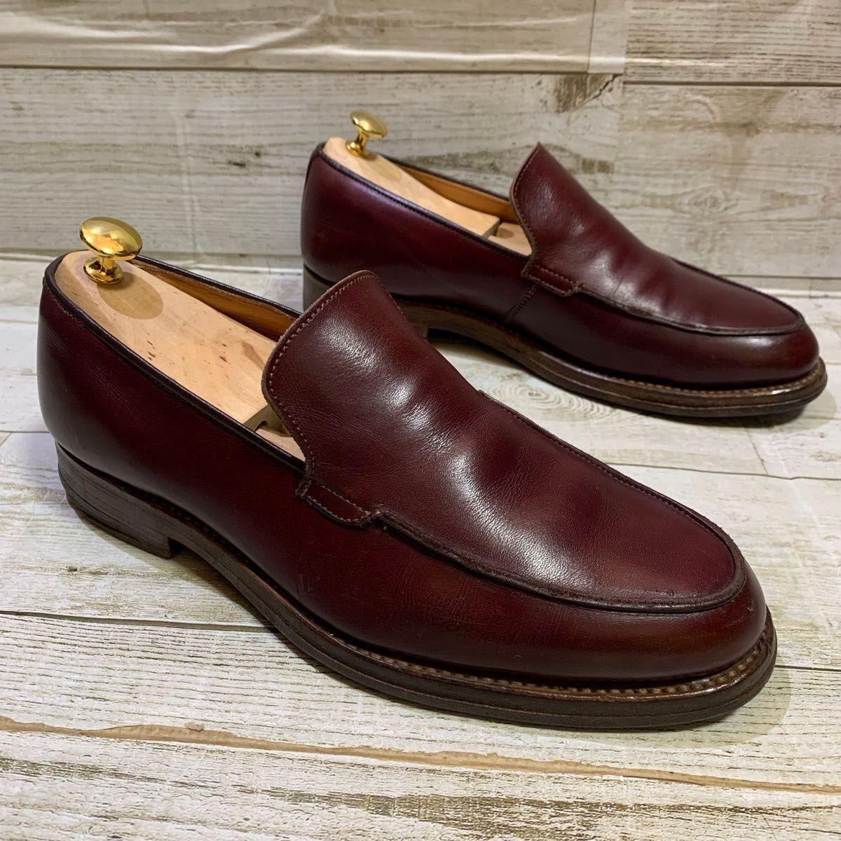 Trickers トリッカーズ サイズ8(26 5cm)ボルドー(赤茶 Trickers トリッカーズ サイズ8(26 5cm)ボルドー(赤茶