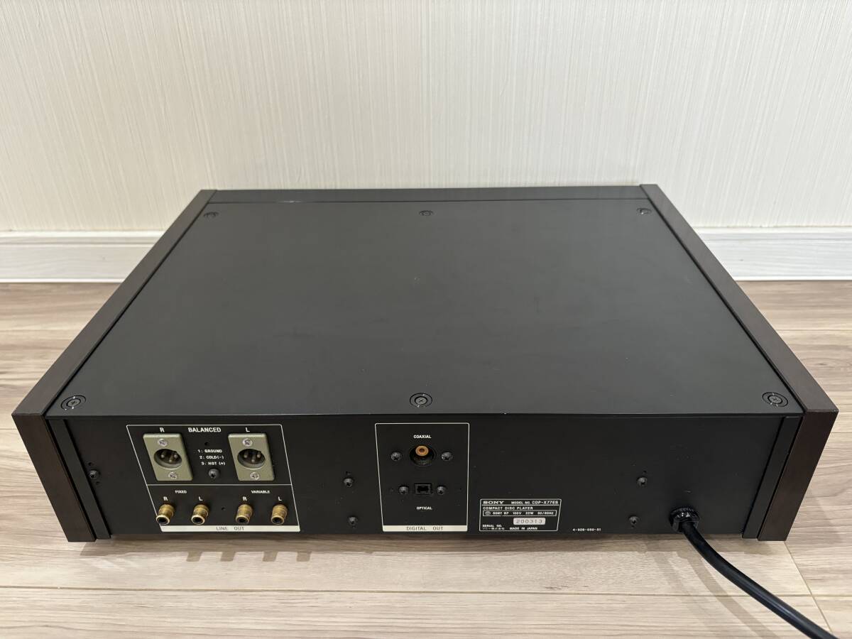 SONY CDP-X77ES 美品 動作品 777 X7ESD 同等|Yahoo!フリマ(旧 SONY CDP-X77ES 美品 動作品 777 X7ESD 同等|Yahoo!フリマ(旧