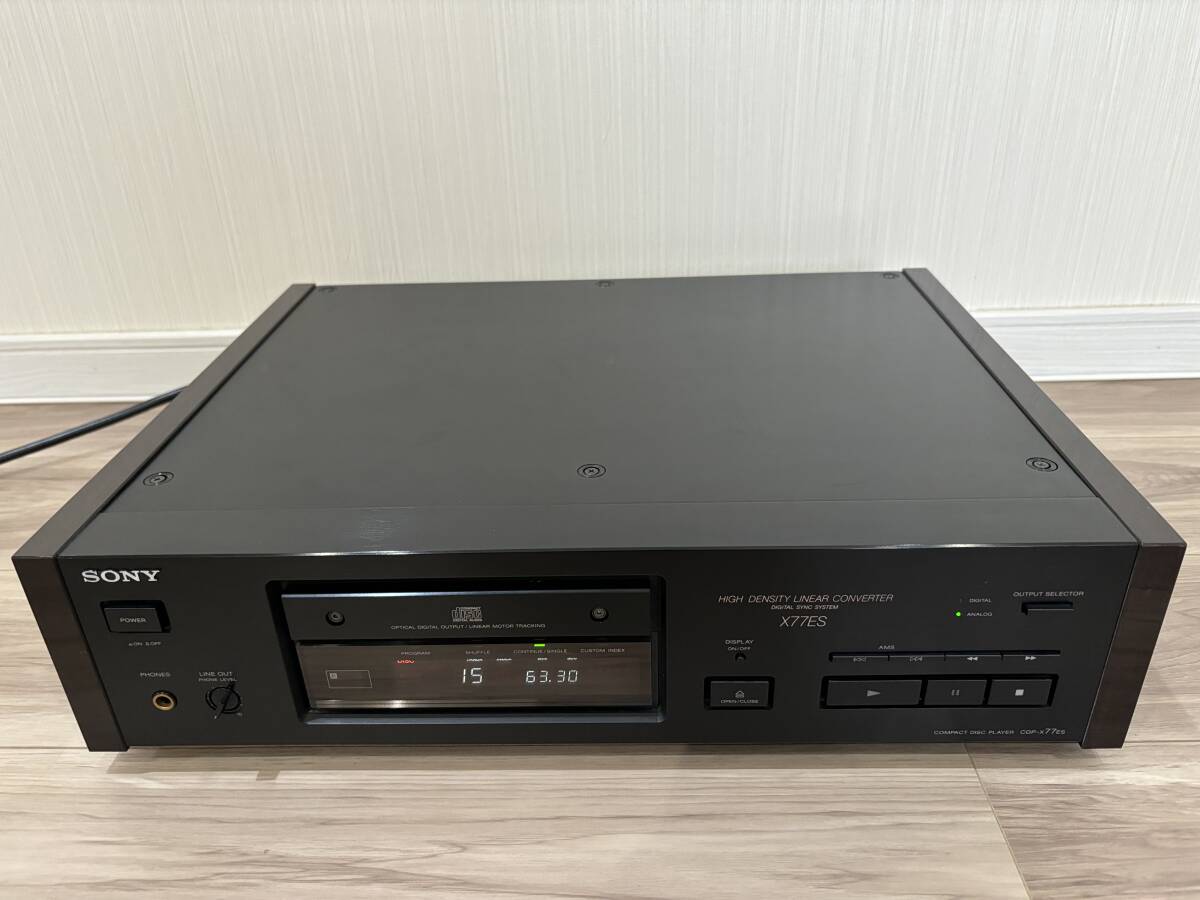 SONY CDP-X77ES 美品 動作品 777 X7ESD 同等|Yahoo!フリマ(旧 SONY CDP-X77ES 美品 動作品 777 X7ESD 同等|Yahoo!フリマ(旧