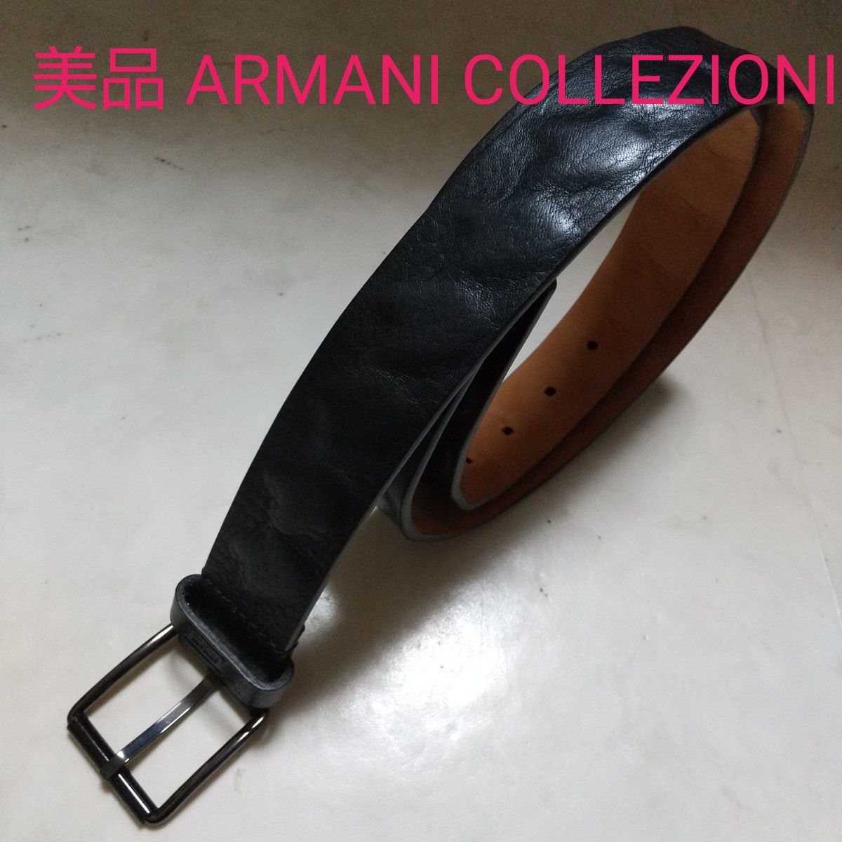 美品 ARMANI COLLEZIONI アルマーニ コレツィオーニ レザー 美品 ARMANI COLLEZIONI アルマーニ コレツィオーニ レザー