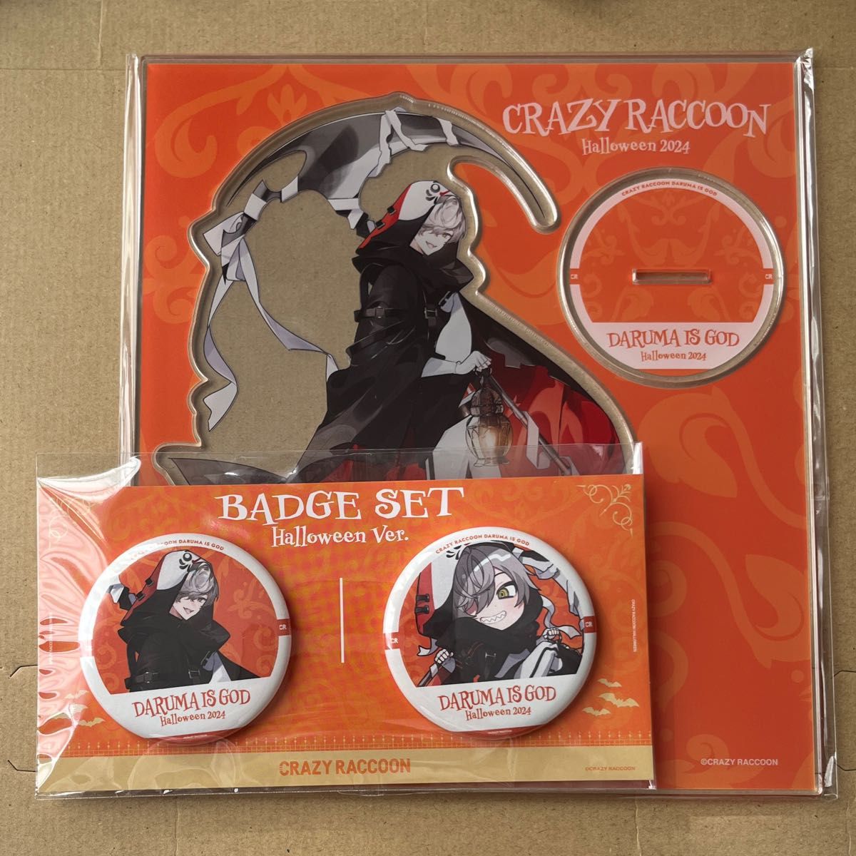 CR ハロウィン だるまいずごっど アクリルスタンド 缶バッジ CR ハロウィン だるまいずごっど アクリルスタンド 缶バッジ