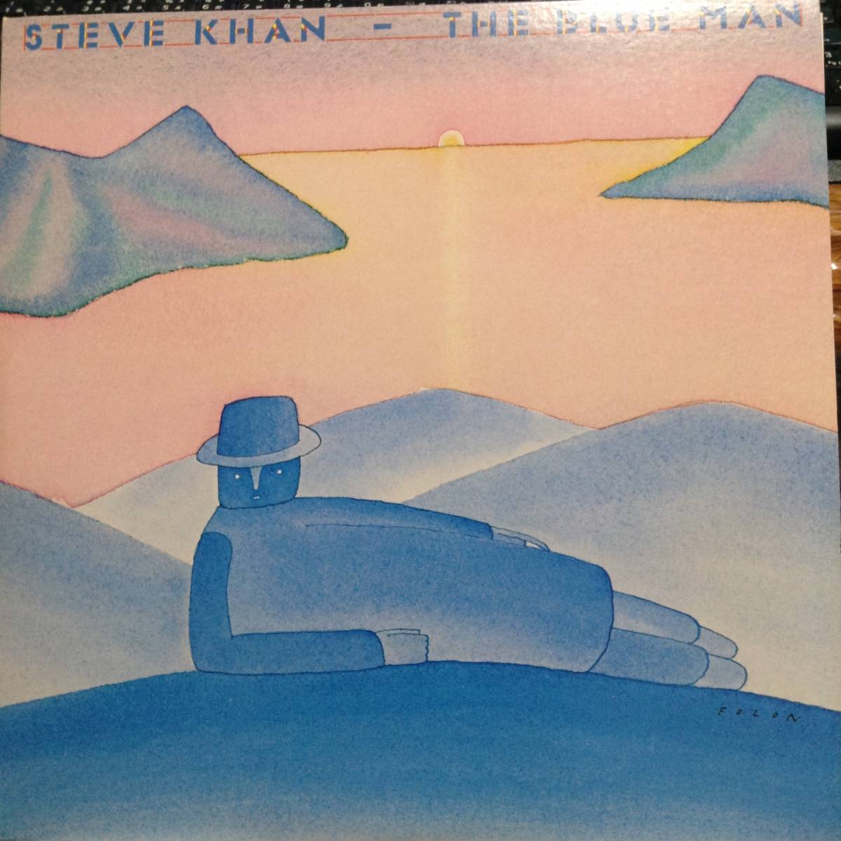  The * голубой * man |s чай b* машина n(LP запись ) The Blue Man/Steve Khan