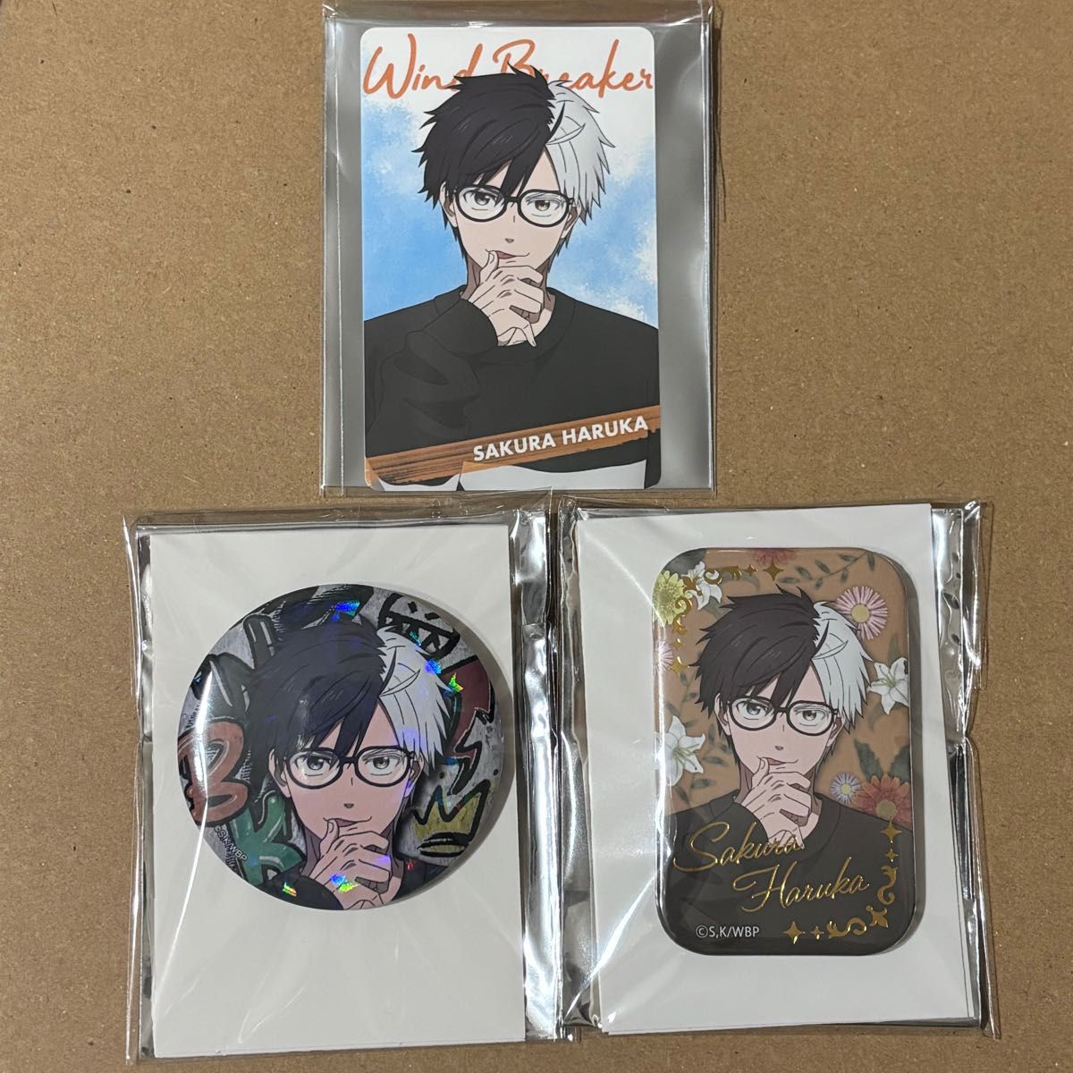 WIND BREAKER ウィンブレGlasses 缶バッジ 桜遥|Yahoo!フリマ WIND BREAKER ウィンブレGlasses 缶バッジ 桜遥|Yahoo!フリマ