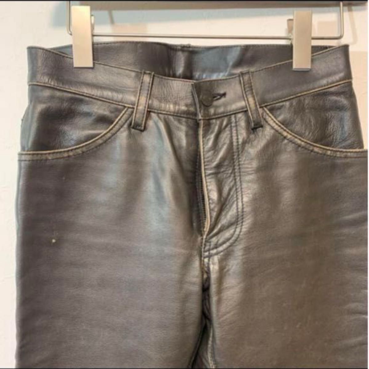 Levi's leather pants 茶芯 リーバイス レザーパンツ ジーンズ Levi's leather pants 茶芯 リーバイス レザーパンツ ジーンズ