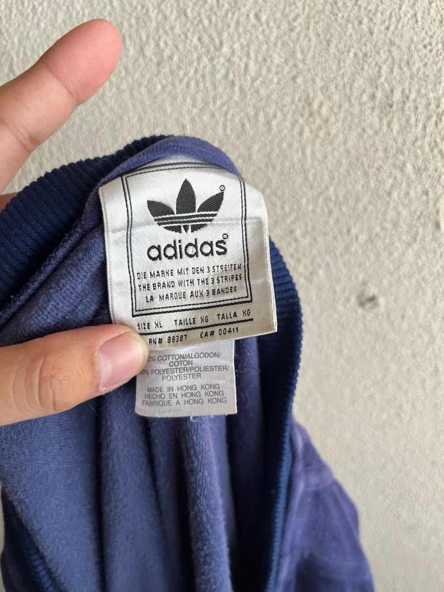 90s adidas ベロア ジャージ ATP 名作 激レア 別珍 古着 XL 90s adidas ベロア ジャージ ATP 名作 激レア 別珍 古着 XL