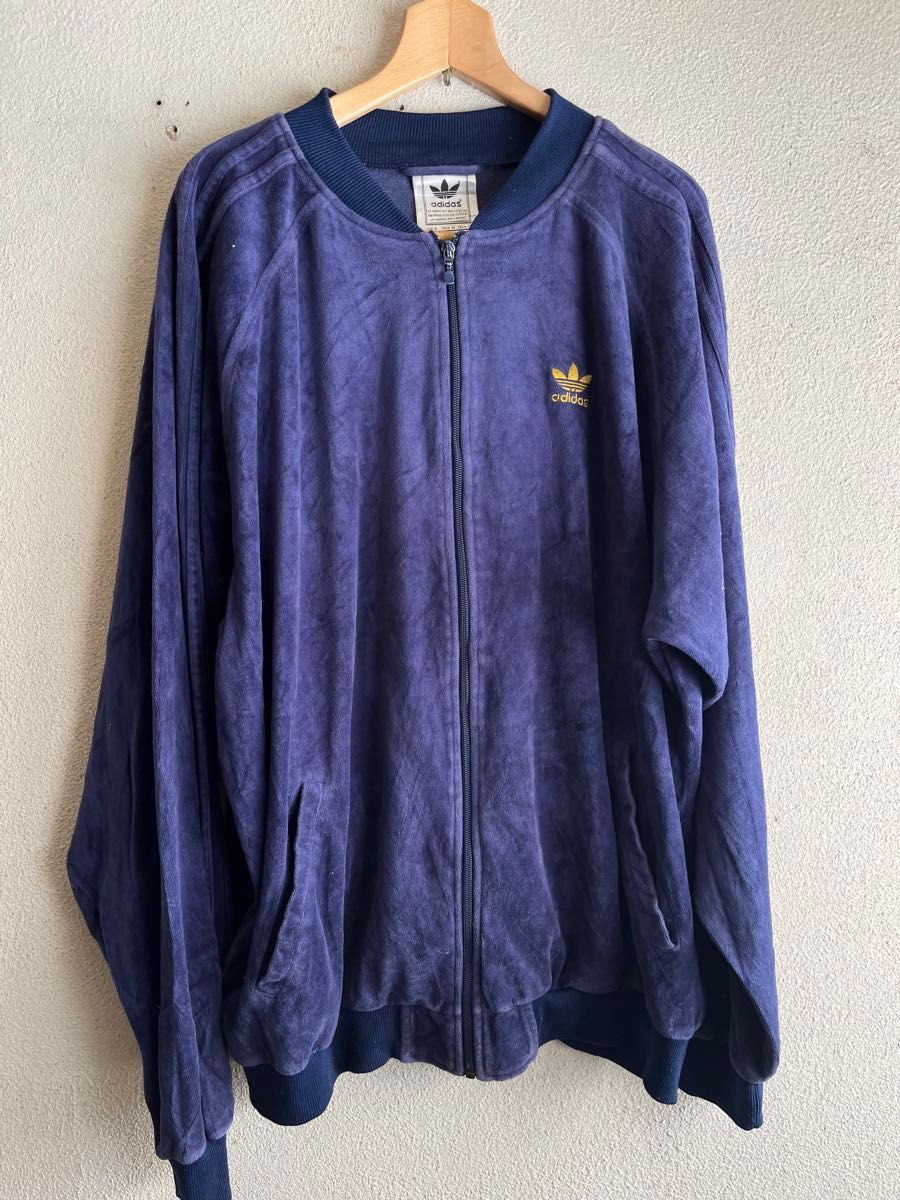 90s adidas ベロア ジャージ ATP 名作 激レア 別珍 古着 XL 90s adidas ベロア ジャージ ATP 名作 激レア 別珍 古着 XL
