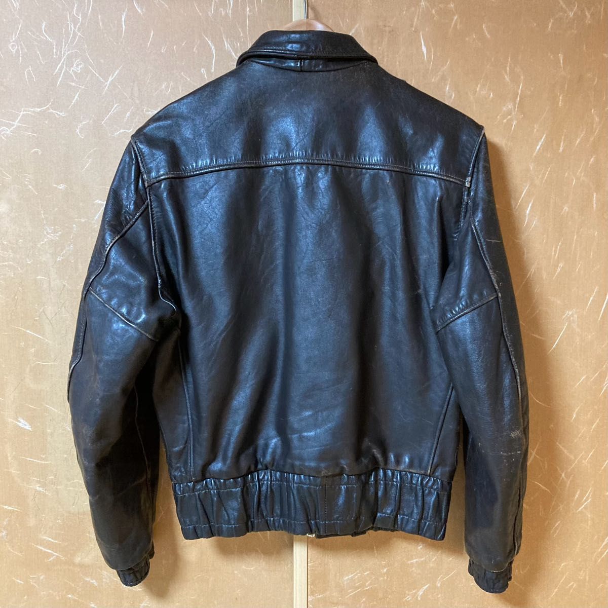 60s USA製 A-2 レザージャケット UNKNOWN タロン 茶 M|Yahoo 60s USA製 A-2 レザージャケット UNKNOWN タロン 茶 M|Yahoo