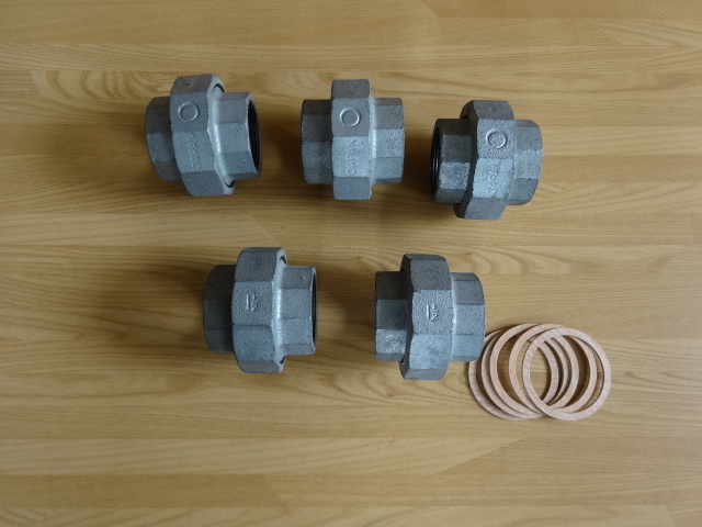 ４０A　ユニオン　白継手