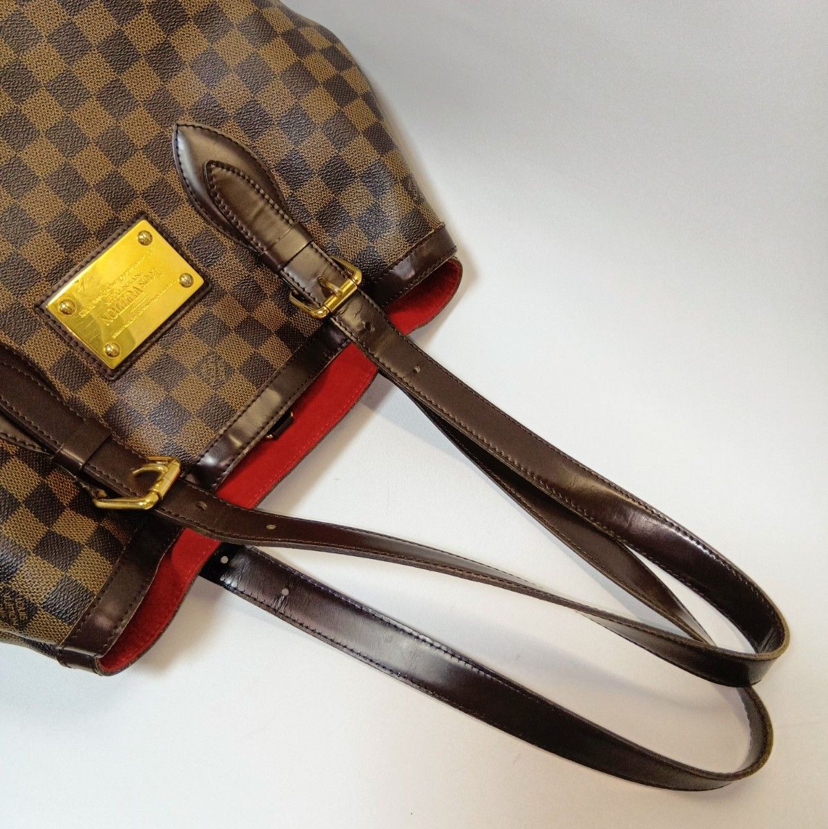 LOUIS VUITTONルイヴィトン 極美品 ダミエ ハムステッドMM LOUIS VUITTONルイヴィトン 極美品 ダミエ ハムステッドMM